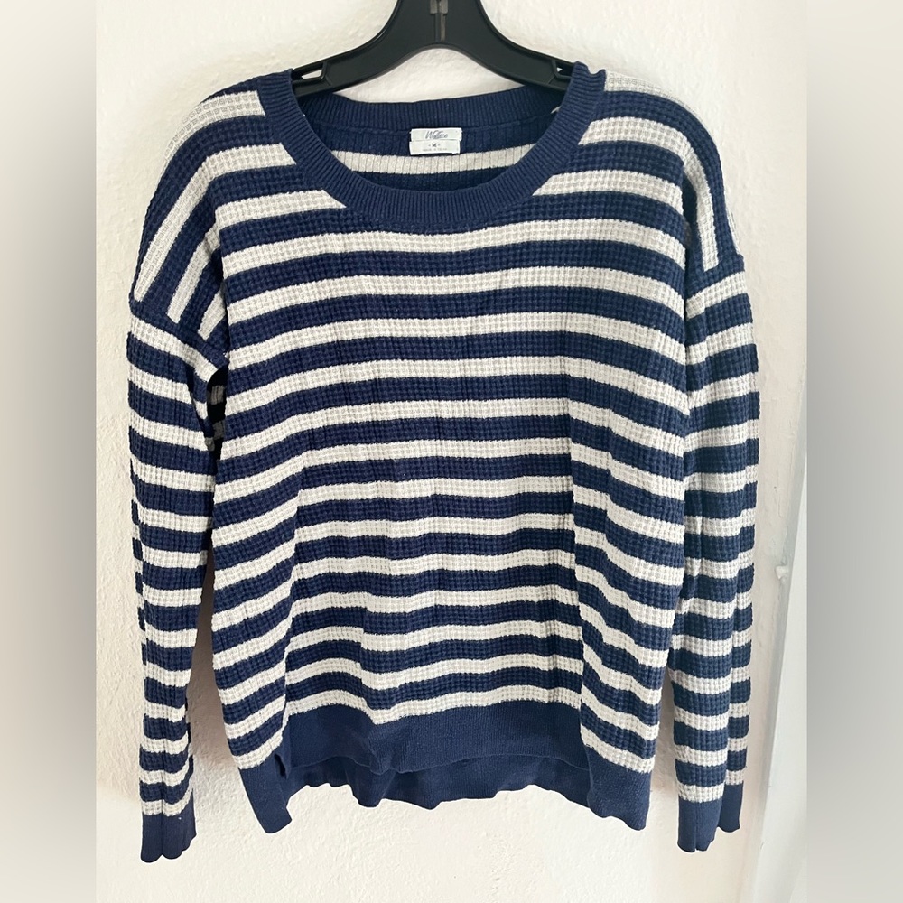 Madewell sweater with heart elbows 🩷